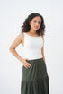 Boat neck top